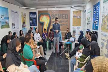 حضور کادر مرکزی کمیته دانشجویی توسعه آموزش دانشگاه علوم پزشکی جهرم 